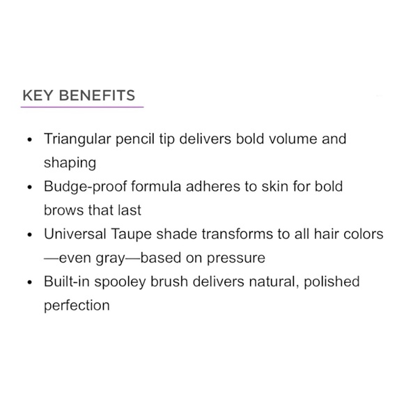 IT COSMETICS - “BROW POWERFULL”, UNIVERSAL BROW PENCIL! FULL SIZE PRODUCT - Picture 9 of 16